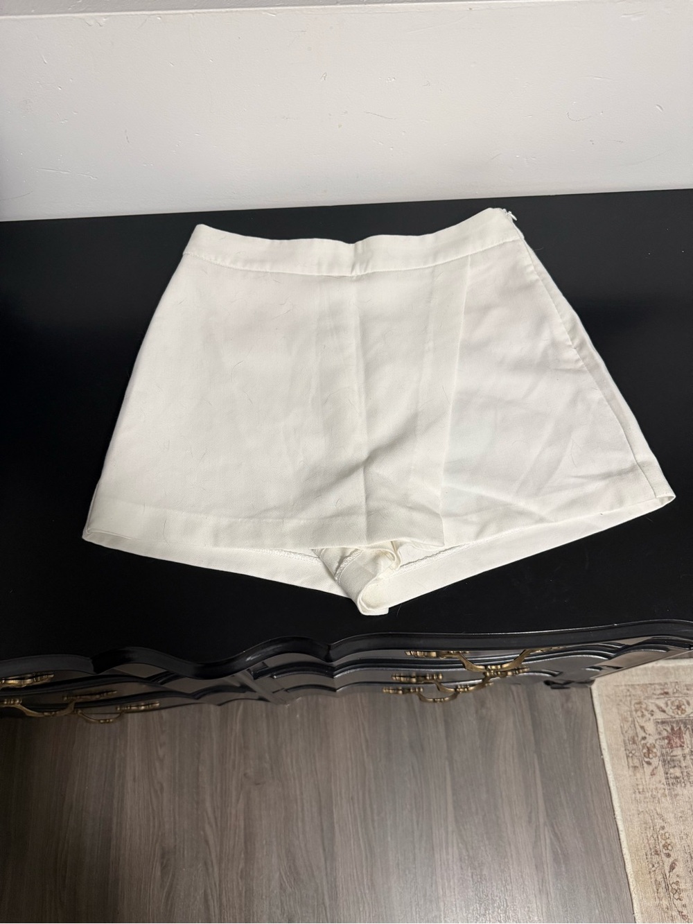 Dynamite Asymmetrical Skirt With Built In Shorts